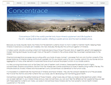 Tablet Screenshot of concentrace.co.uk